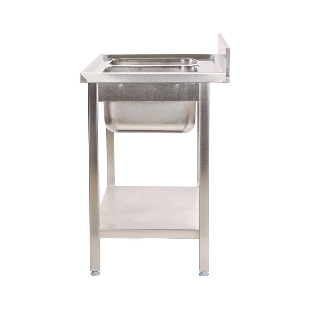 Fregadero 2 Senos 1200x600mm Romux | Equipamiento Industrial