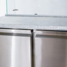 Mesa Preparación Fría 90 cm 2 Puertas GN 1/6 | Gastroten