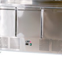 Mesa de Preparación Fría 136 cm 3 puertas ROMUX | Hostelería