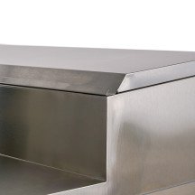 Mesa de Preparación Fría 136 cm 3 puertas CLEITON | Refrigerada