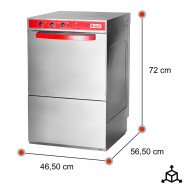 Lavavajillas Industrial 40x40 Romux | Lavado Hostelería