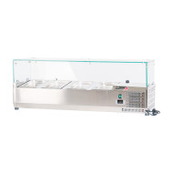 Vitrina Refrigerada Ingredientes 120x39 cm Romux | Equipamiento Industrial