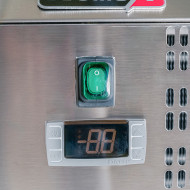 Vitrina Refrigerada 150x39 cm 6 Cubetas GN 1/3 Romux | Hostelería Profesional