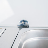 Vitrina Refrigerada 200x39cm 9 Cubetas GN 1/3 Romux | Hostelería Profesional