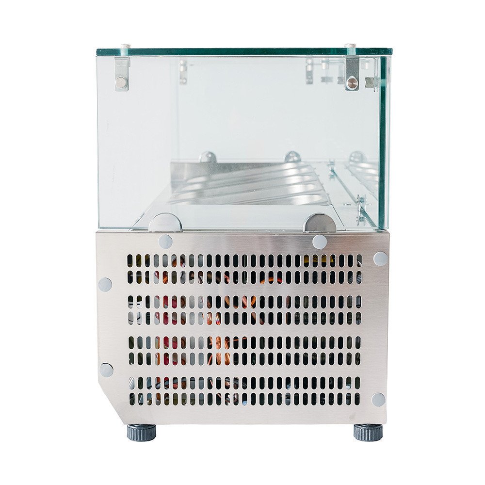 Vitrina refrigerada CLEITON 150x33 cm - 7 cubetas GN 1/4