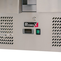 Mesa de Preparación Fría 136cm 3 Puertas GN 1/6 | Gastroten