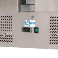 Mesa Preparación Fría 136 cm CLEITON Mármol | 3 Puertas GN 1/6