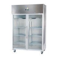 Armario Expositor Refrigerado 2 Puertas 134cm | Equipamiento Industrial