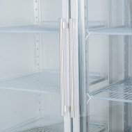 Armario expositor de congelación 2 puertas cristal 134 cm ROMUX