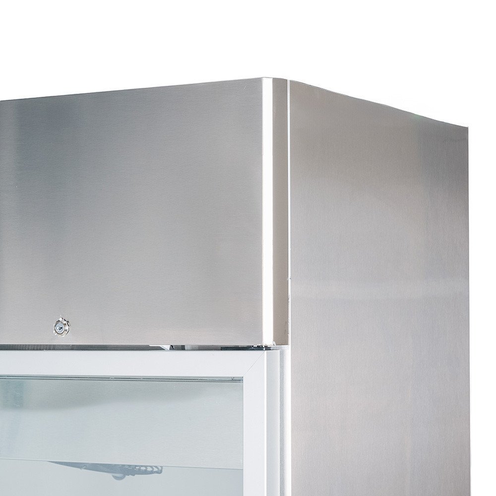 Armario expositor de congelación 2 puertas cristal 134 cm ROMUX