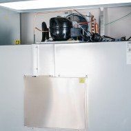 Armario expositor de congelación 2 puertas cristal 134 cm ROMUX