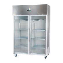 Armario expositor de congelación 2 puertas cristal 134 cm CLEITON