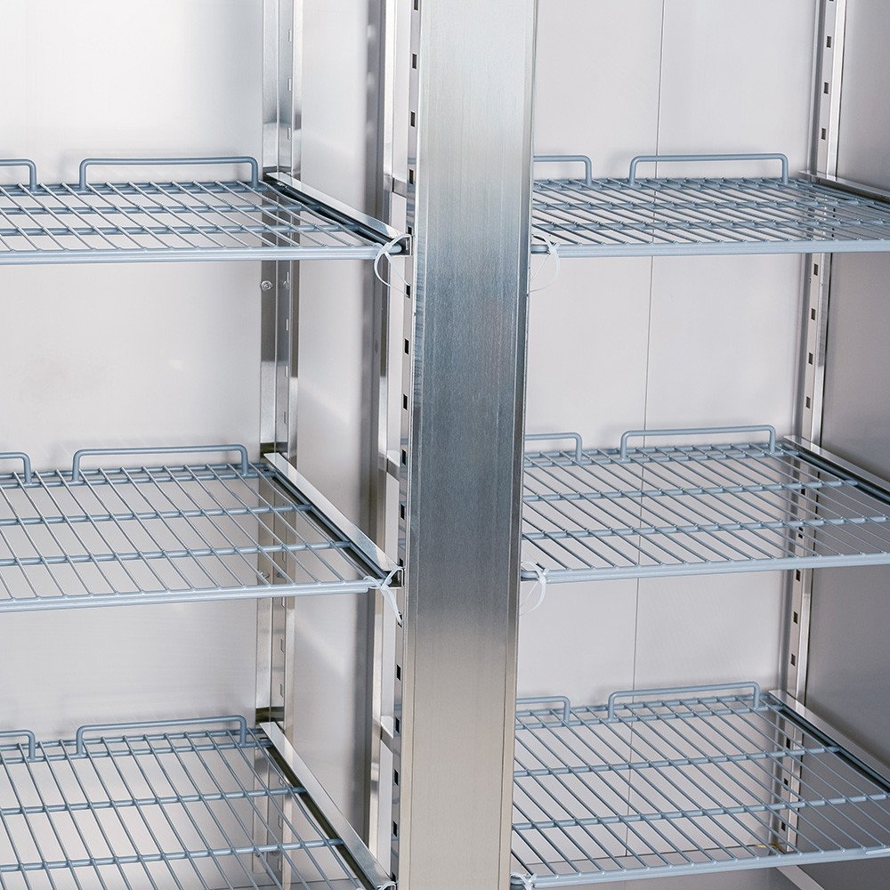 Armario de Congelación 2 Puertas 134 cm Ventilado ROMUX - 1065 L