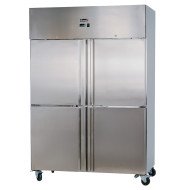 Armario de congelación 4 puertas medias 134 cm ventilado ROMUX