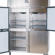 Armario de congelación 4 puertas medias 134 cm ventilado ROMUX
