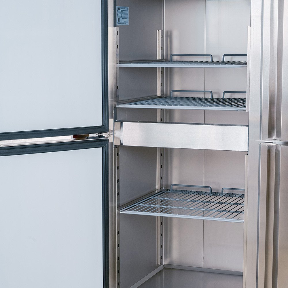 Armario de congelación 4 puertas medias 134 cm ventilado ROMUX