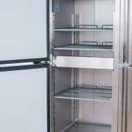 Armario de congelación 4 puertas medias 134 cm ventilado ROMUX