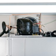 Armario de congelación 4 puertas medias 134 cm ventilado ROMUX