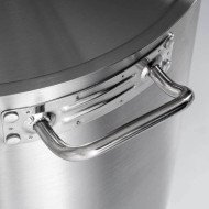Olla Recta con Tapa 28 cm Ø 15,4L | Equipamiento Industrial