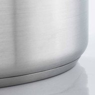 Olla Recta con Tapa 28 cm Ø 15,4L | Equipamiento Industrial