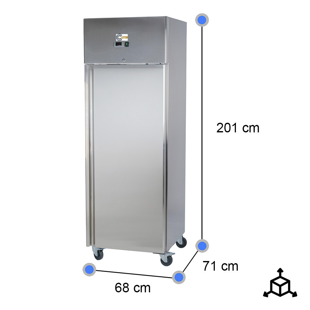 Armario Refrigerado 1 Puerta 68 cm Ventilado Cleiton | Equipamiento Industrial