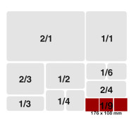 Tapa para Cubeta Gastronorm 1/9 Acero Inoxidable | Gastroten