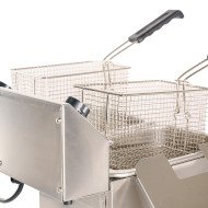 Freidora Industrial Doble 4+4L Romux | Equipamiento Hostelería