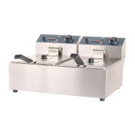 Freidora Industrial Doble 6+6 Litros Romux | Hostelería Profesional