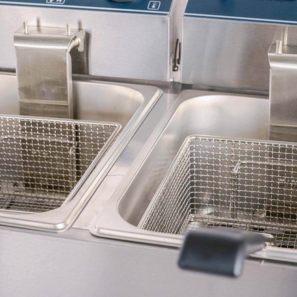 Freidora Industrial Doble 6+6 Litros Romux | Hostelería Profesional