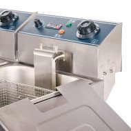 Freidora Industrial Doble 6+6 Litros Romux | Hostelería Profesional