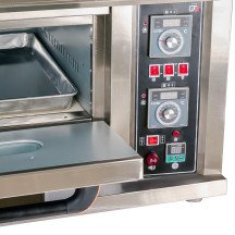 Horno de Pizza Industrial Eléctrico 4x32 cm Romux | Equipamiento Industrial
