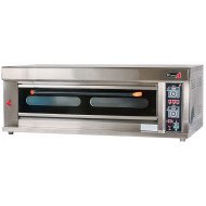 Horno de Pizza Industrial Eléctrico 8x32 cm Romux | Maquinaria Hostelería
