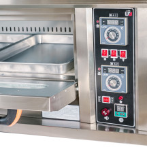 Horno de Pizza Industrial Eléctrico 8x32 cm Romux | Maquinaria Hostelería