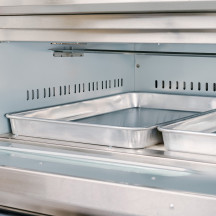 Horno de Pizza Industrial Eléctrico 8x32 cm Romux | Maquinaria Hostelería