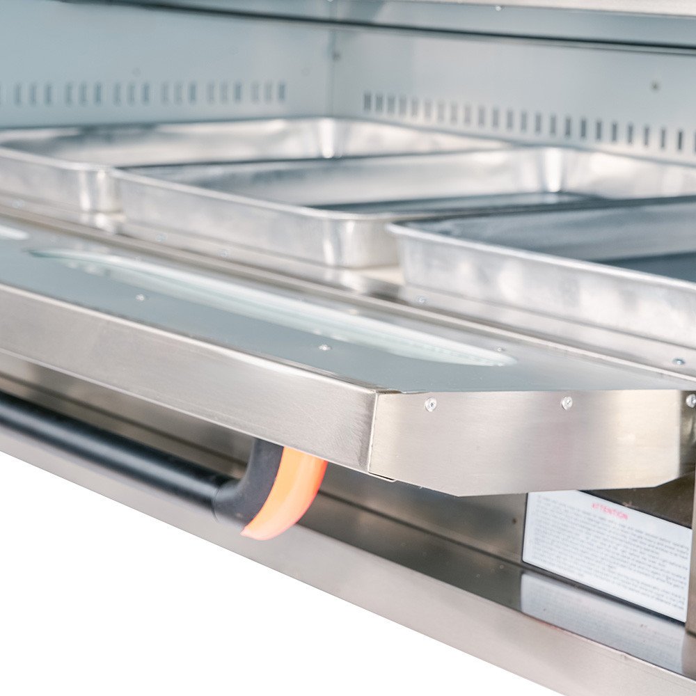 Horno de Pizza Industrial Eléctrico 8x32 cm Romux | Maquinaria Hostelería