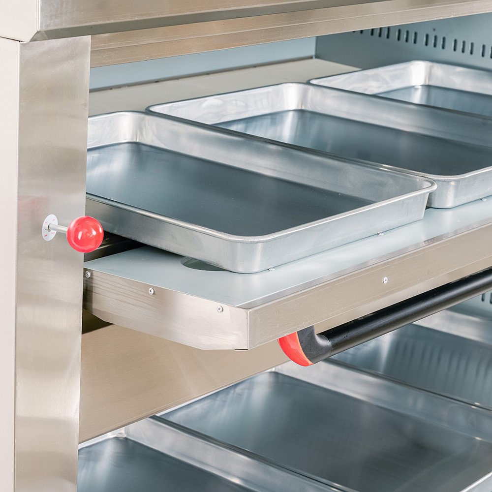 Horno Pizza Industrial Eléctrico Doble 8+8x32 cm Romux | Maquinaria Hostelería