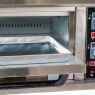 Horno de Pizza Industrial Eléctrico 4x32 cm Cleiton | Equipamiento Industrial