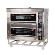 Horno de Pizza Eléctrico Doble 4+4x32 cm Cleiton | Hostelería Profesional