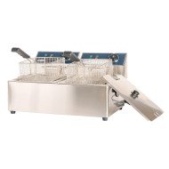 Freidora Industrial Doble 6+6 Litros Romux | Hostelería Profesional