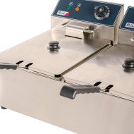 Freidora Industrial Doble 6+6 Litros Romux | Hostelería Profesional