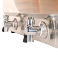 Freidora Industrial Doble 10+10L Romux | Equipamiento Industrial