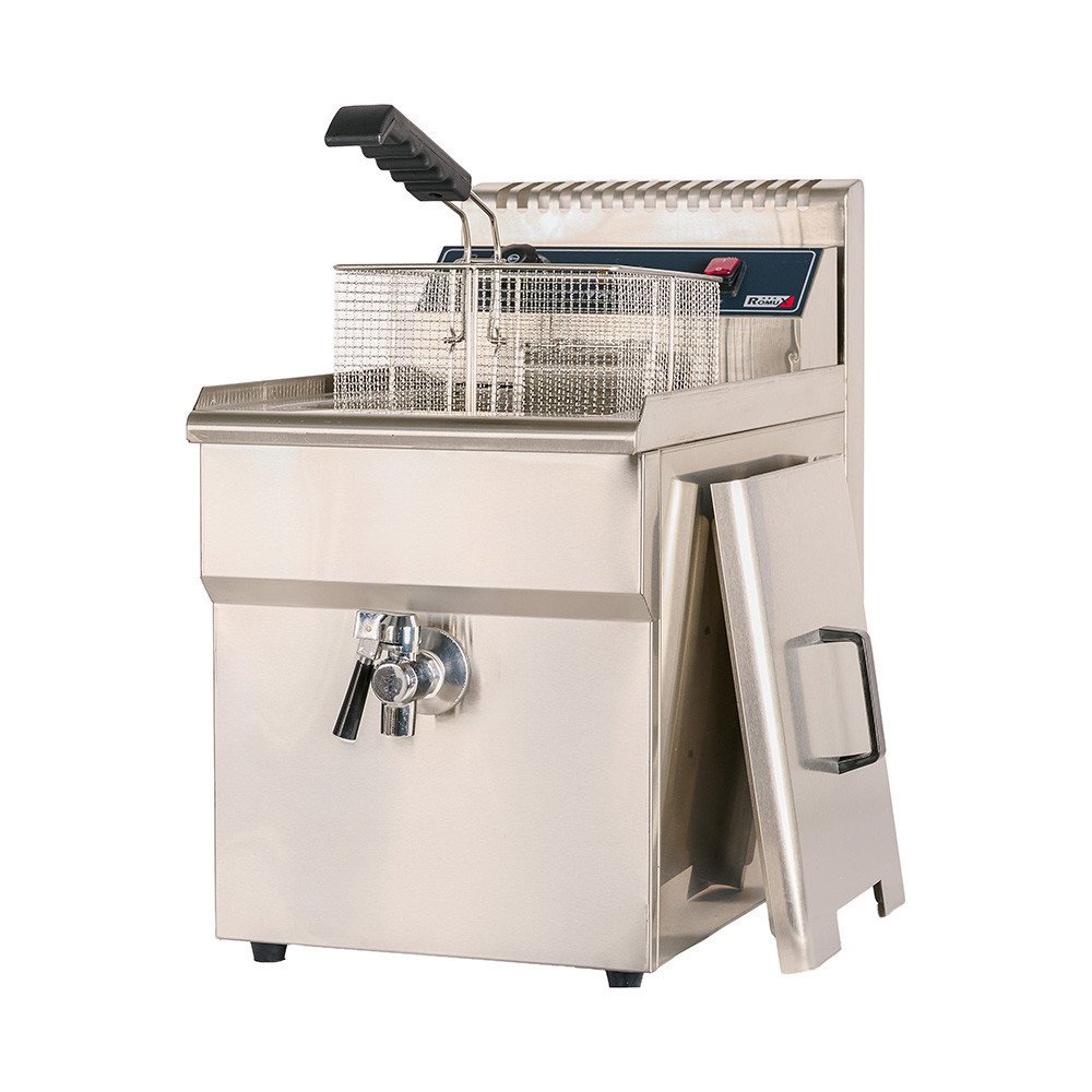 Freidora Industrial Eléctrica 18 Litros Romux | Equipamiento Hostelería