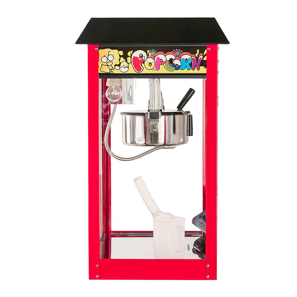 Palomitera roja tejado negro Cleiton