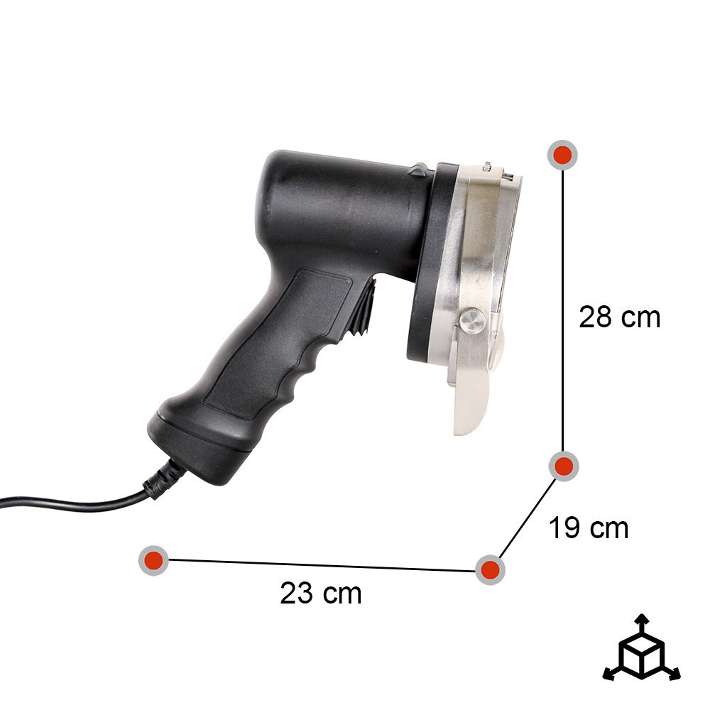 Cuchillo de Kebab Eléctrico Romux 200W | Maquinaria Hostelería