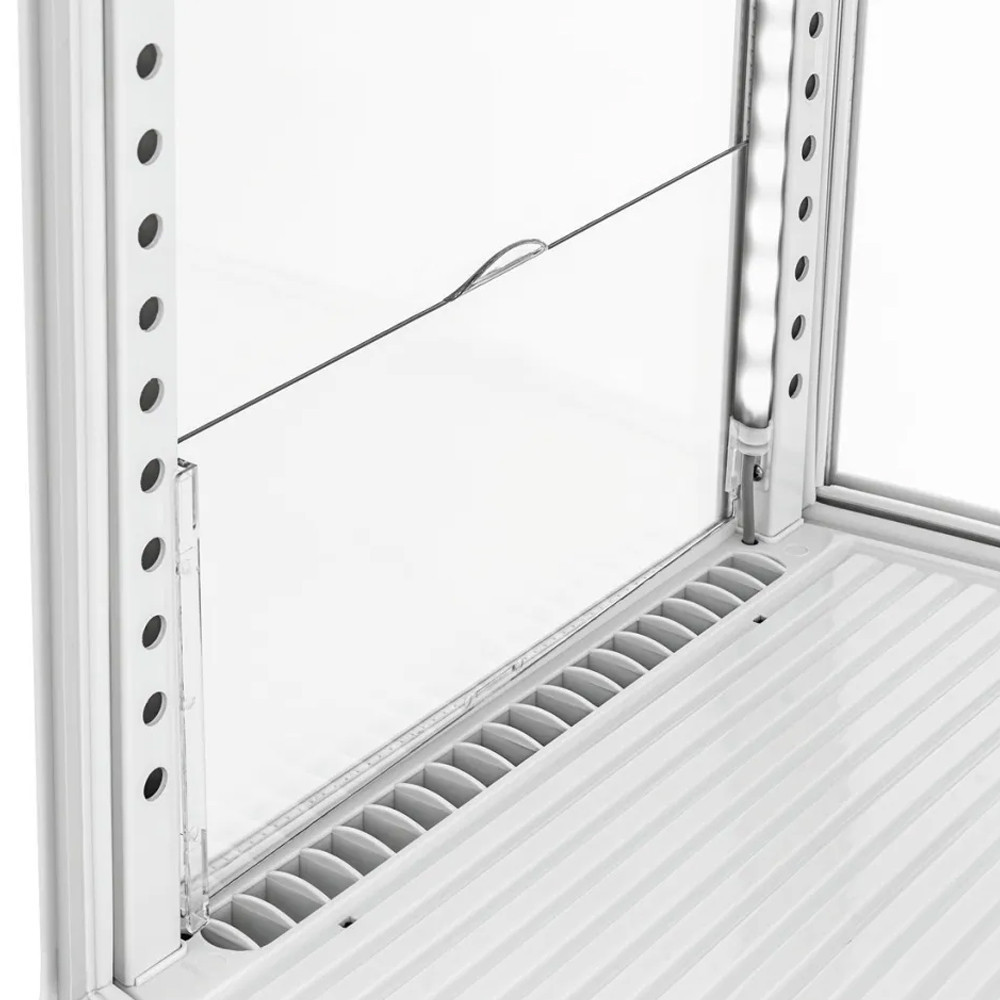 Vitrina Expositora Refrigerada Curva 2 Puertas Romux | Frío Industrial