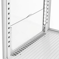 Vitrina Expositora Refrigerada Curva 2 Puertas Romux | Frío Industrial