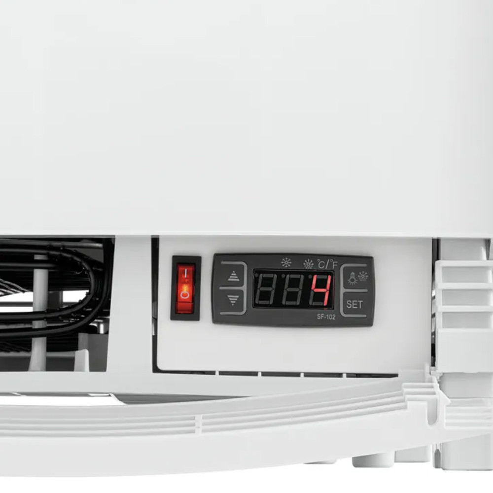 Vitrina Expositora Refrigerada Curva 2 Puertas Romux | Frío Industrial