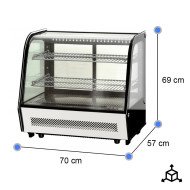 Vitrina Pastelera Expositora 120L Ventilada Cleiton | Hostelería Profesional
