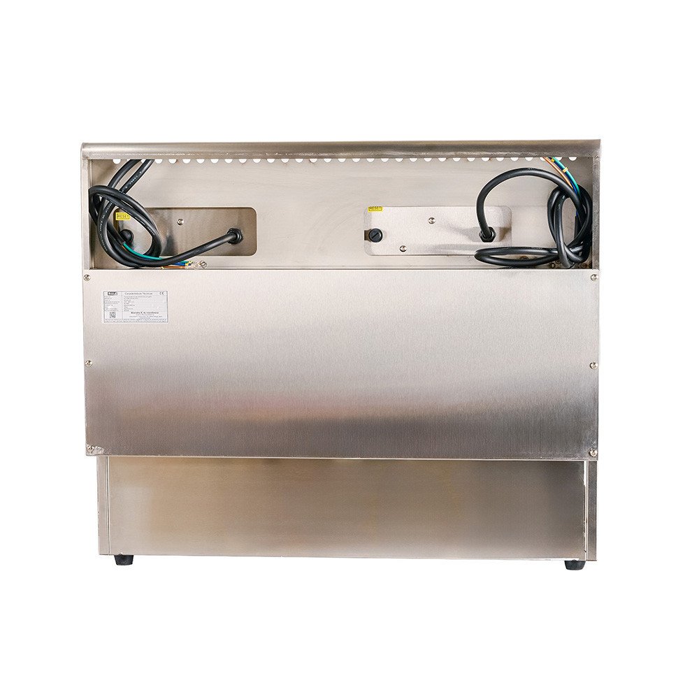 Freidora Industrial Eléctrica Doble 18L Romux | Equipamiento Hostelería