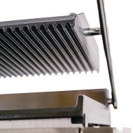Grill Industrial Eléctrico 43cm Placa Lisa Romux | Maquinaria Hostelería